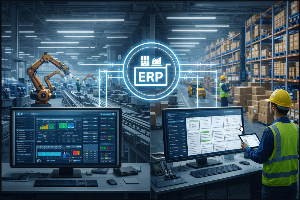 Integrasi Sistem Manufaktur: Menghubungkan Produksi, Gudang, dan ERP